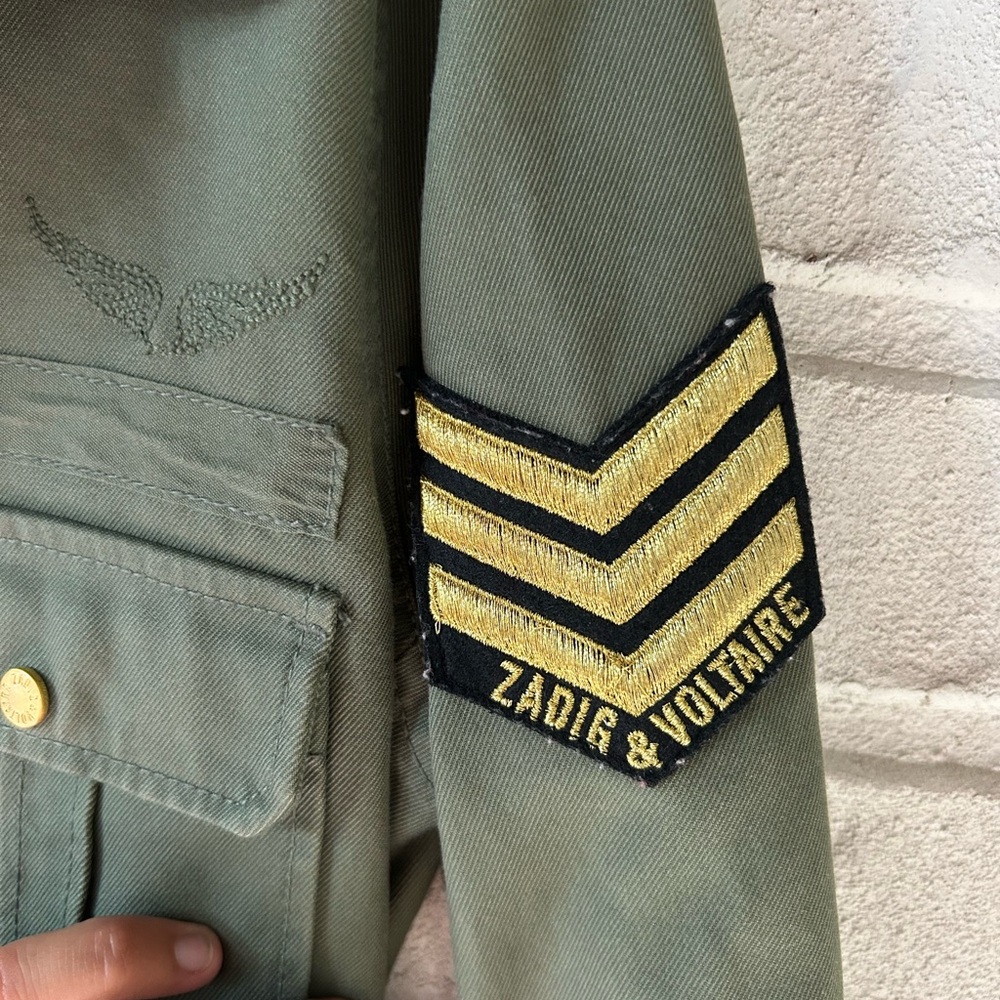 Zadig & Voltaire military jacket - Picture 5 of 8